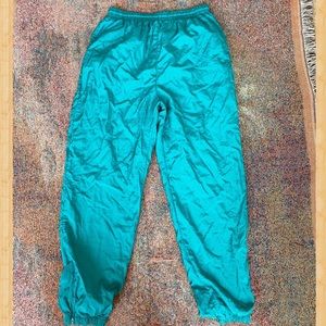 Vintage windbreaker tracksuit pants bottoms